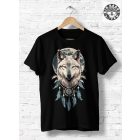 Indian Wolf - rövid ujjú póló (csak S,L,2XL)
