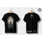 Indian Wolf - rövid ujjú póló (csak S,L,2XL)