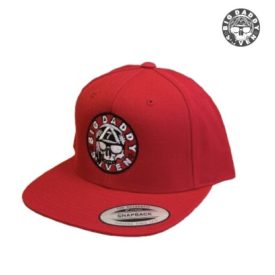 Skull I. piros baseball sapka