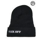 Fuck Off Beanie fekete