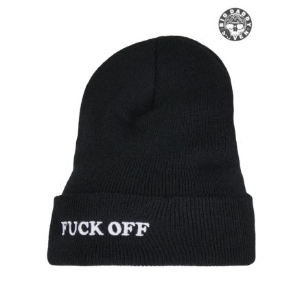 Fuck Off Beanie fekete